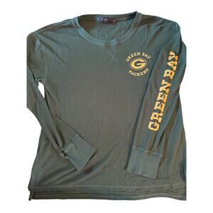 GREEN BAY PACKERS, JUNK FOOD, long sleeve shirt - size LARGE